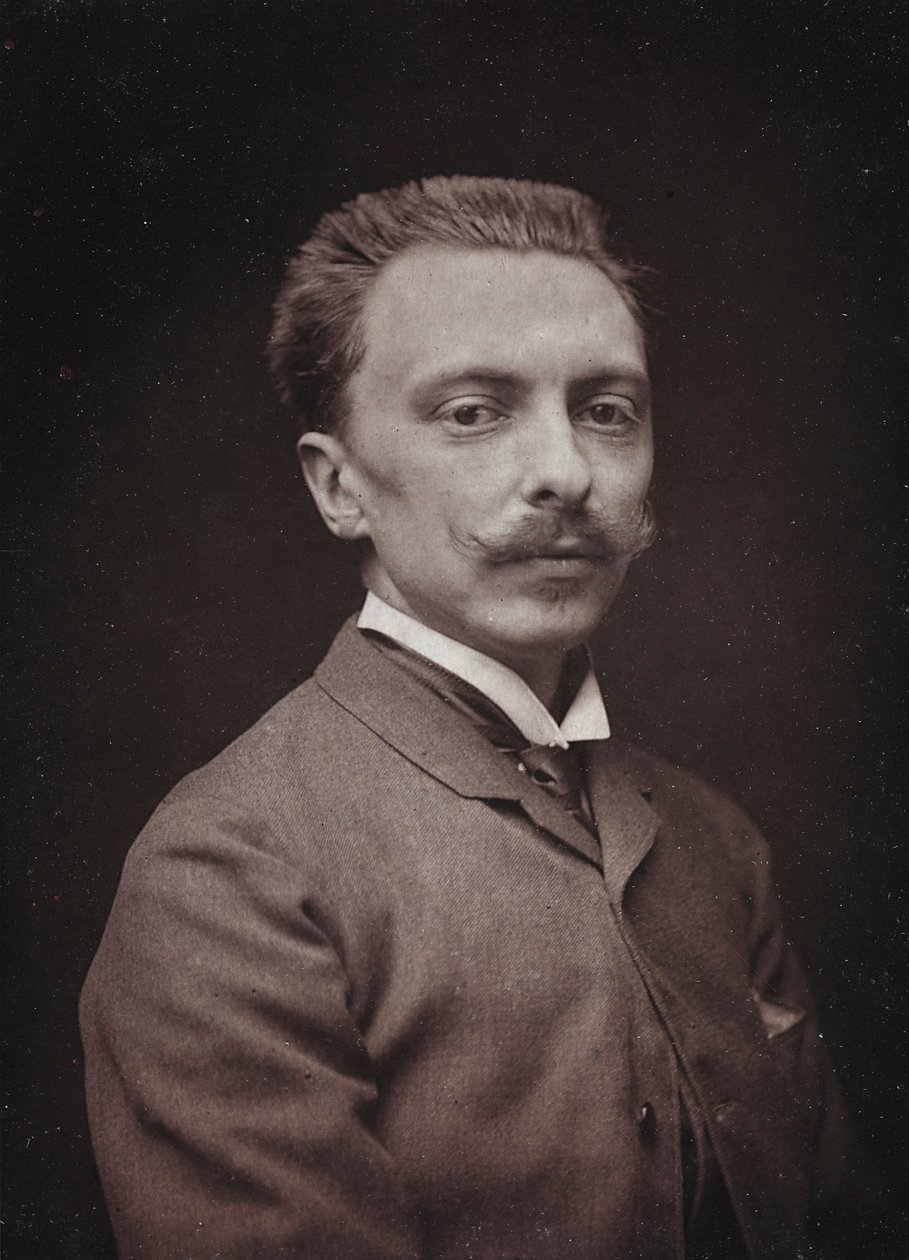 Portrait of the French Painter Alfred Paul Marie de Richemont by Charles Michelez