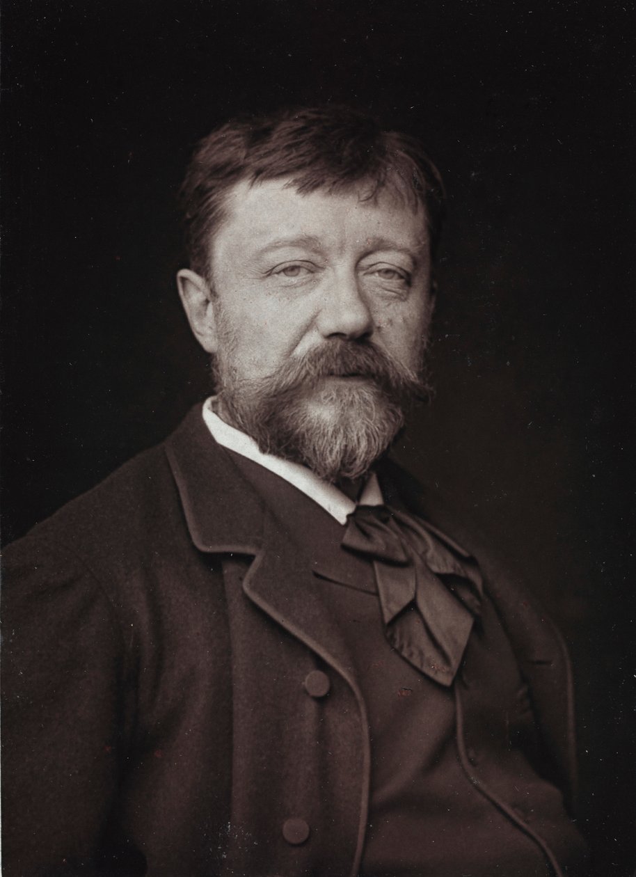 Portrait of the French Painter Casimir Destrem by Charles Michelez