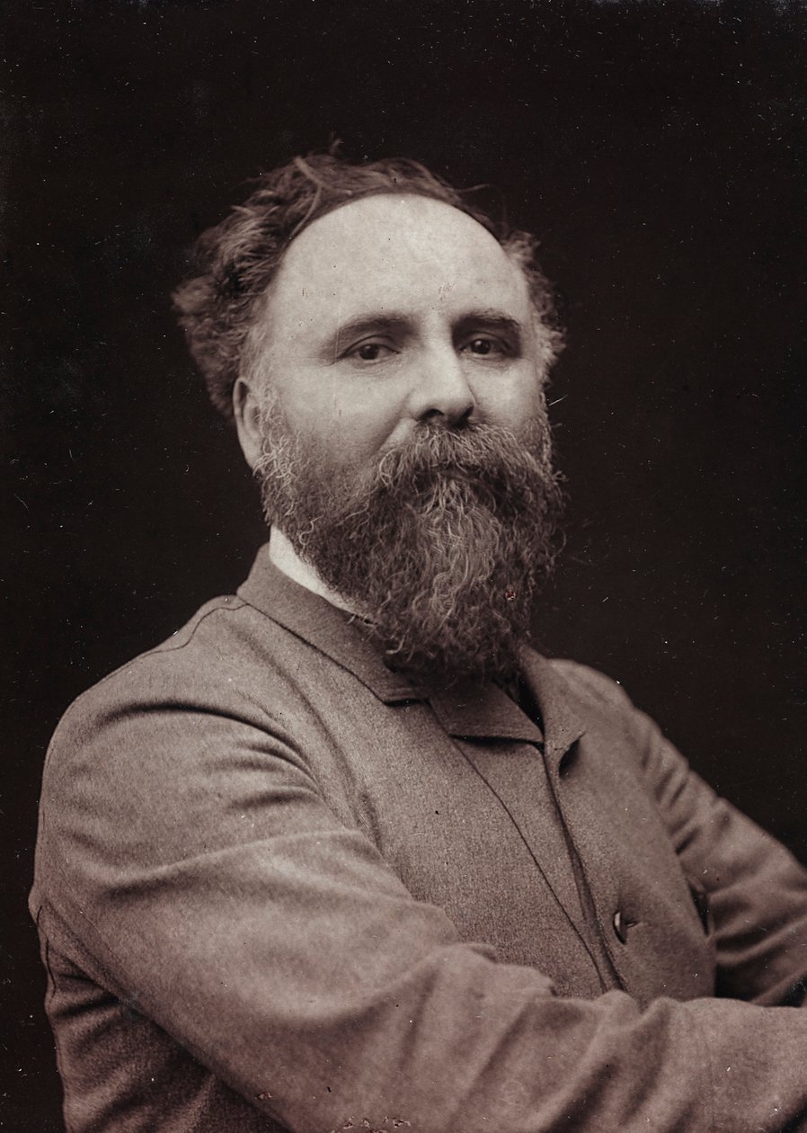 Portrait of the French Painter Diogène Ulysse Napoléon Maillart by Charles Michelez