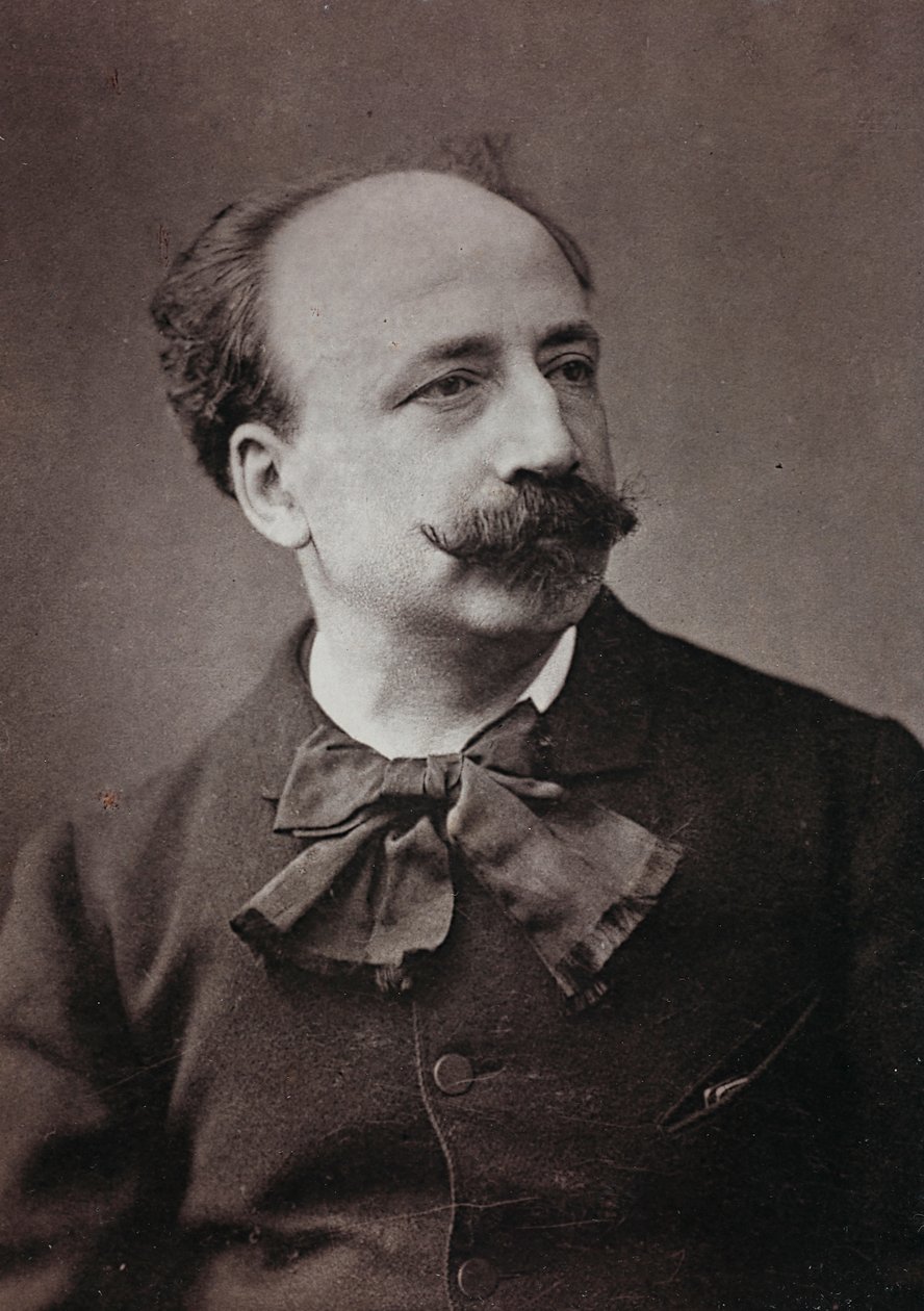 Portrait of the French Painter Louis Deschamps by Charles Michelez
