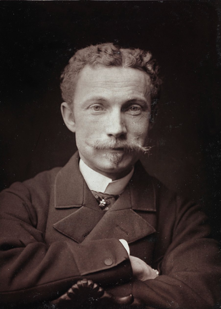 Portrait of the Painter Raoul de Pibrac by Charles Michelez