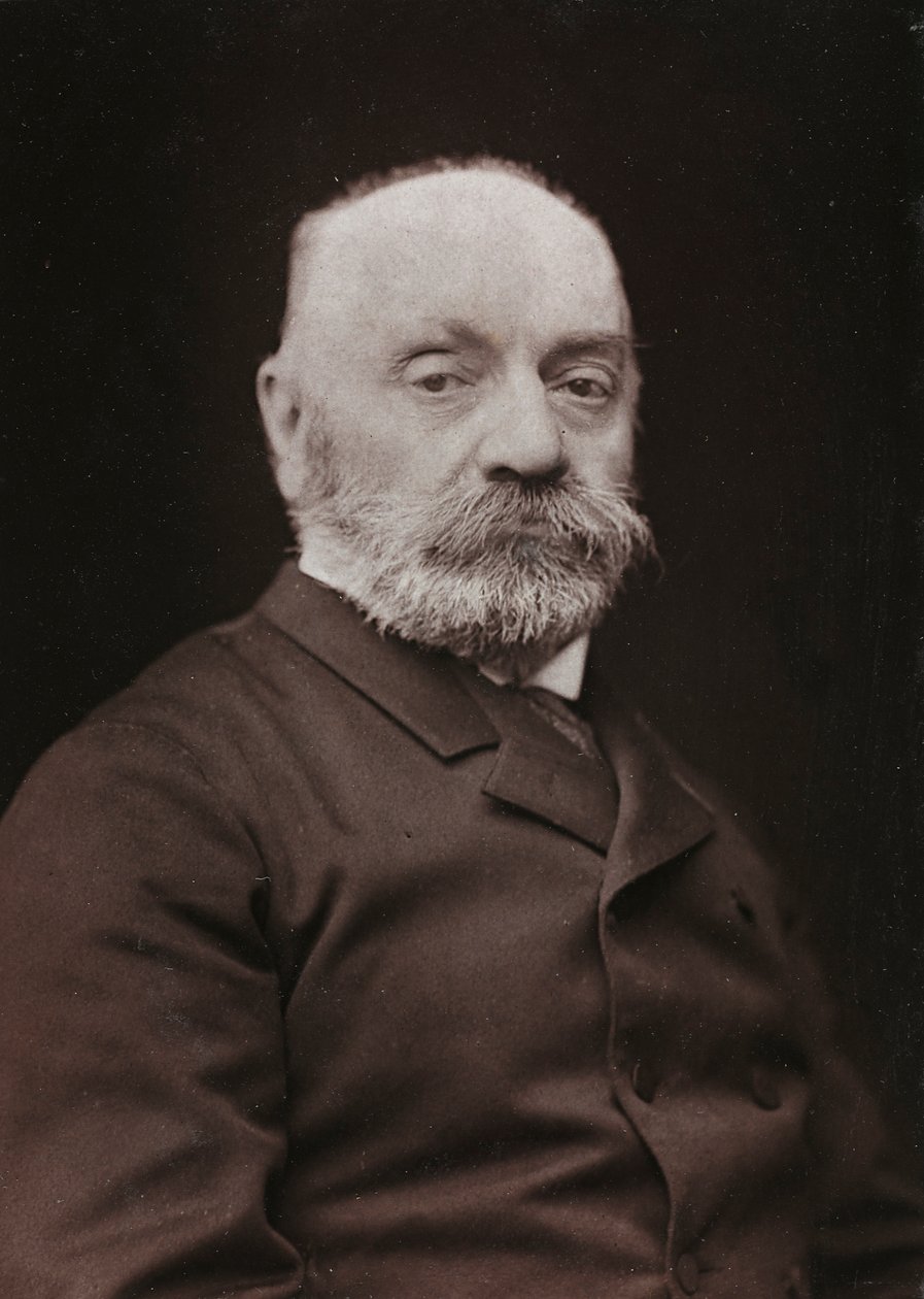 Portrait of the French Painter Boulanger Gustave Rodolphe by Charles Michelez