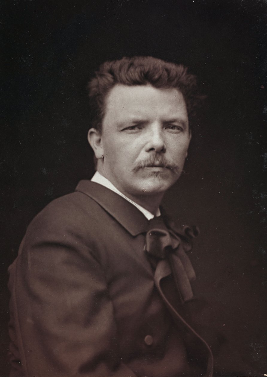 Portrait of the French Painter Eugène Carrière by Charles Michelez
