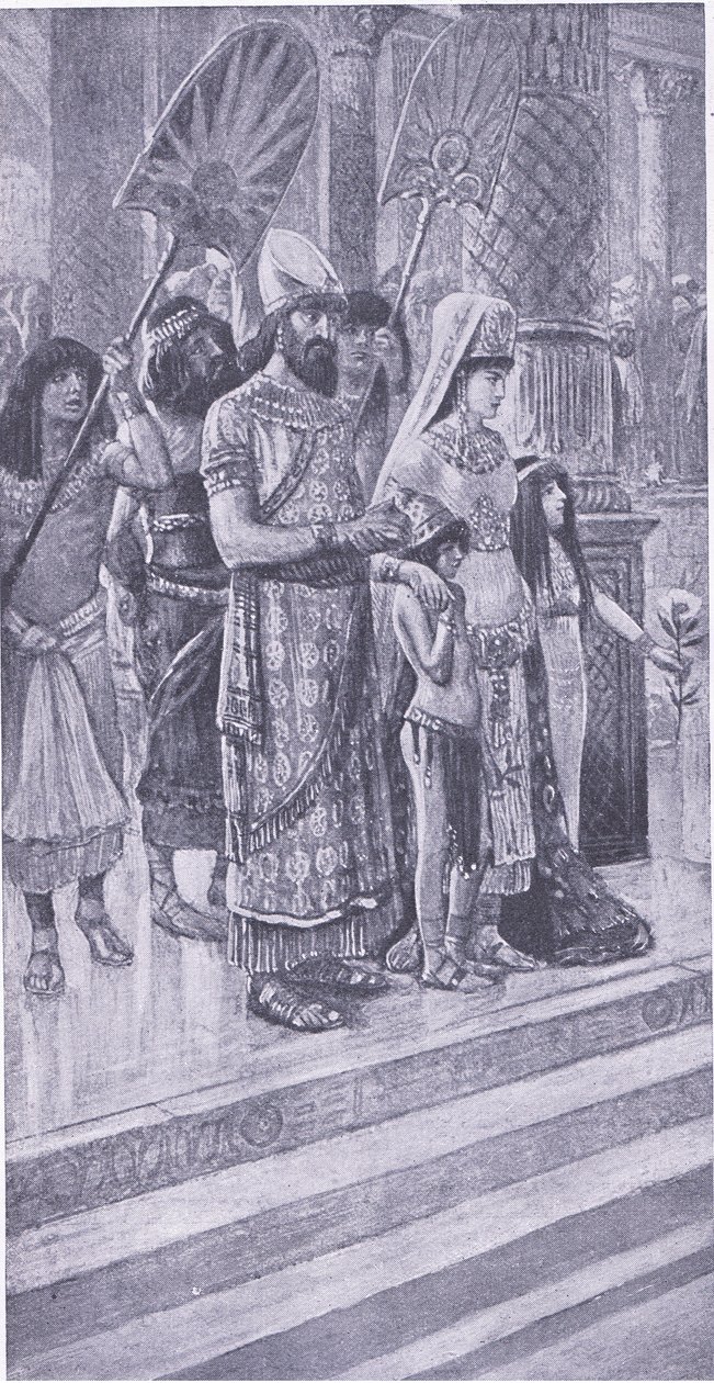Solomon on the Steps of His Throne by Charles Mills Sheldon