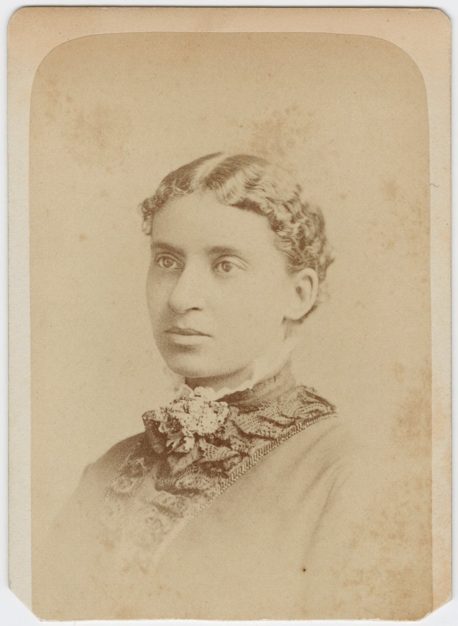 Carte de Visite of Lottie Grimke by Charles Milton Bell