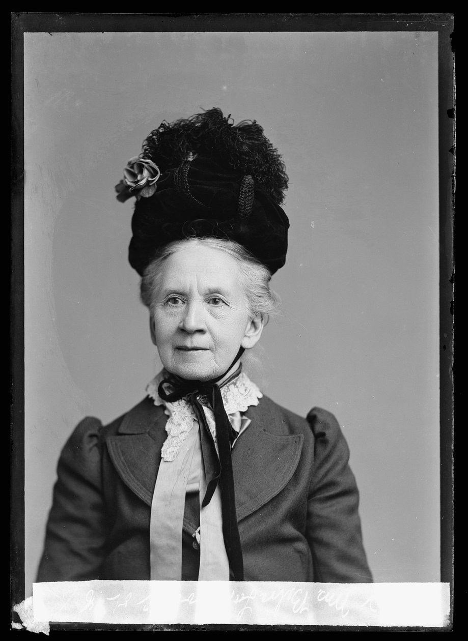 Mrs. Belva Lockwood by Charles Milton Bell: Fine art print