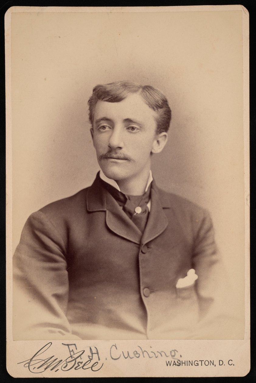Portrait of Frank Hamilton Cushing by Charles Milton Bell
