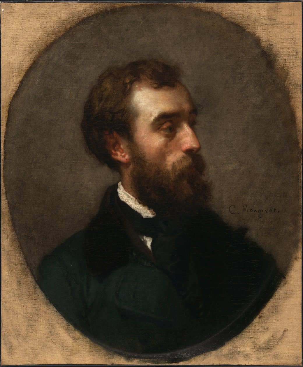 William Morris Hunt, c. 1850 by Charles Monginot