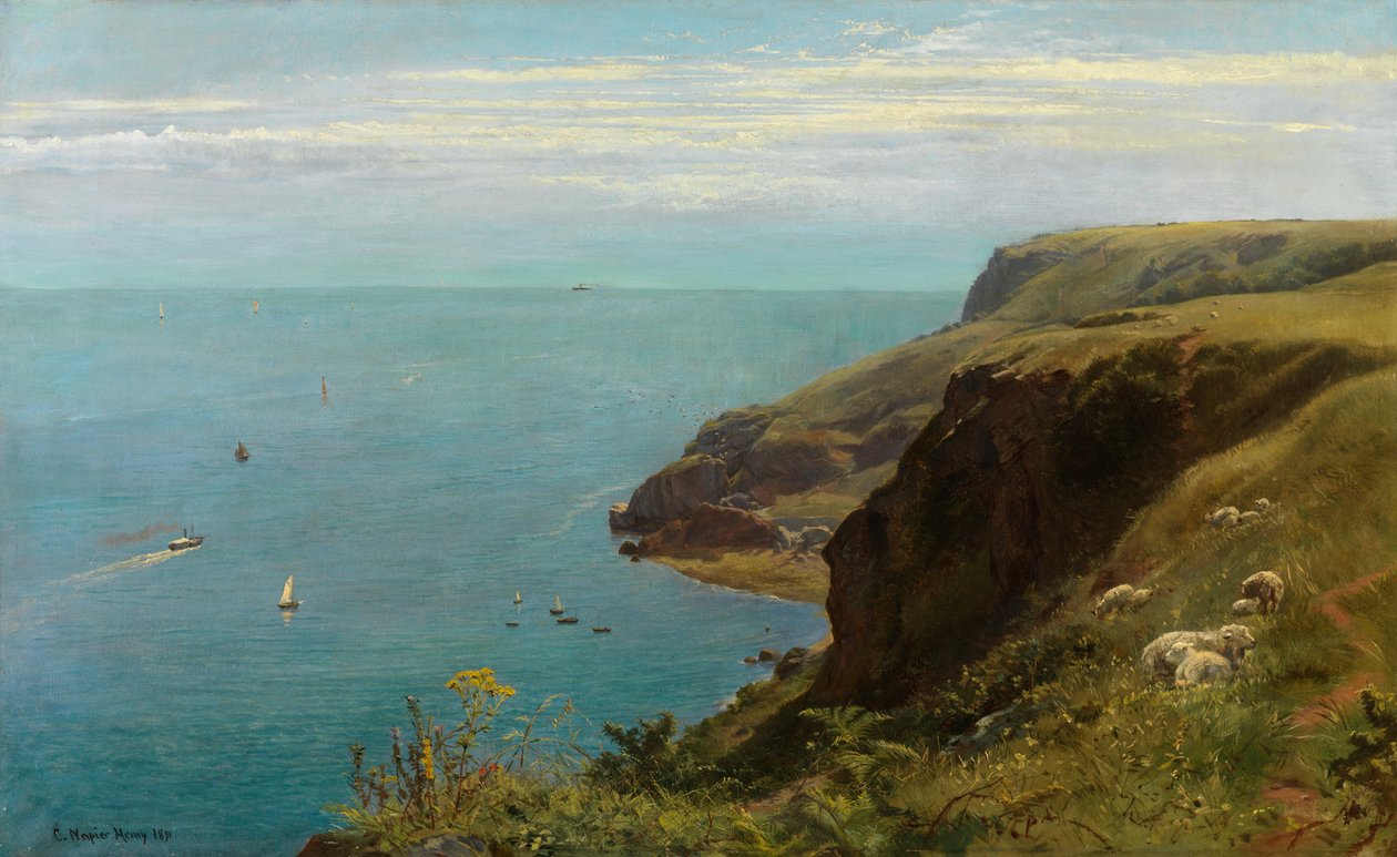 Sea Coast, Torquay by Charles Napier Hemy