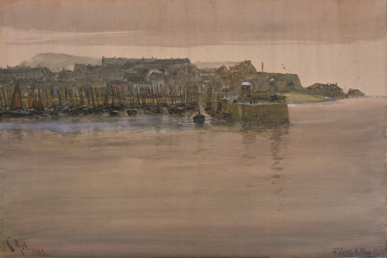 St Ives, Christmas Day, 1908 by Charles Napier Hemy