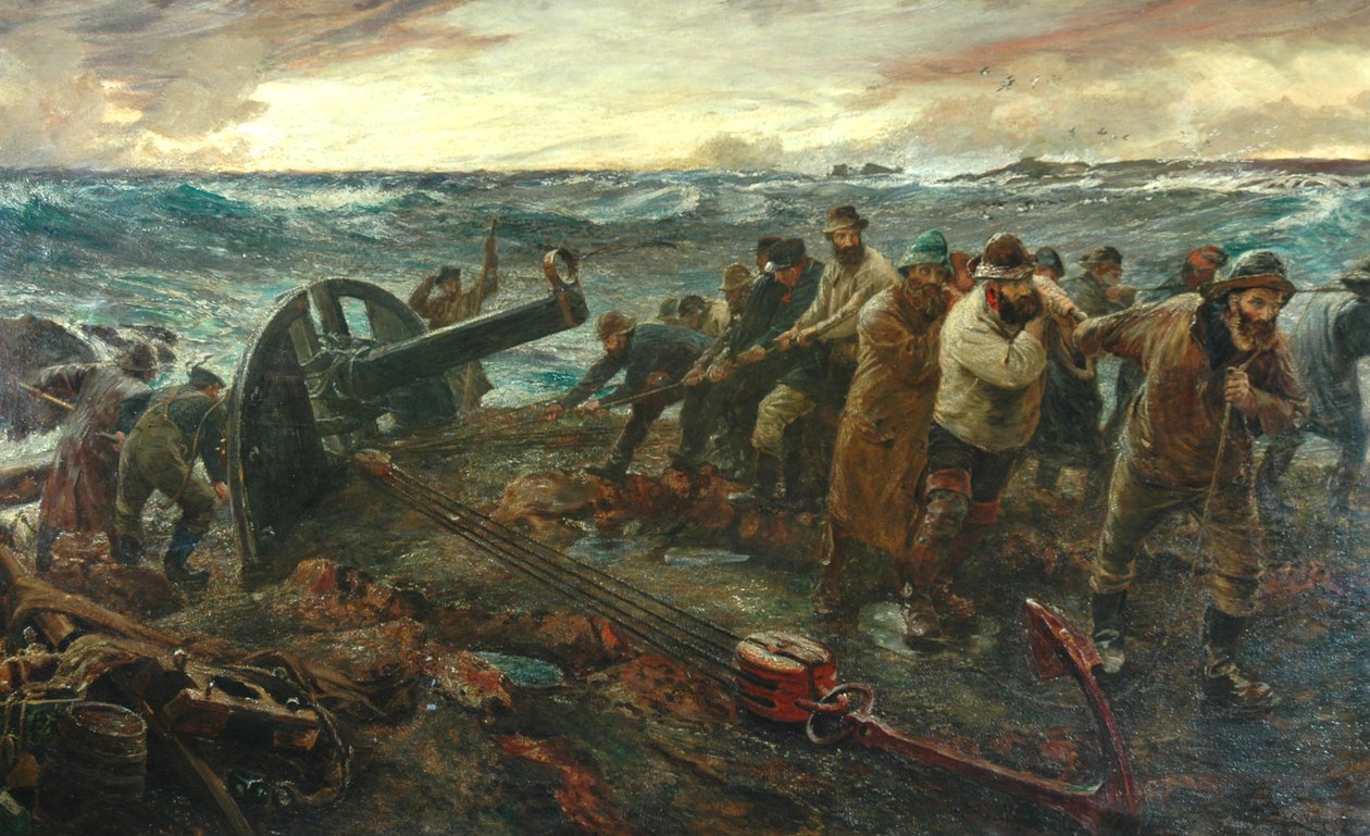 The Wreckage, 1898-1901 by Charles Napier Hemy