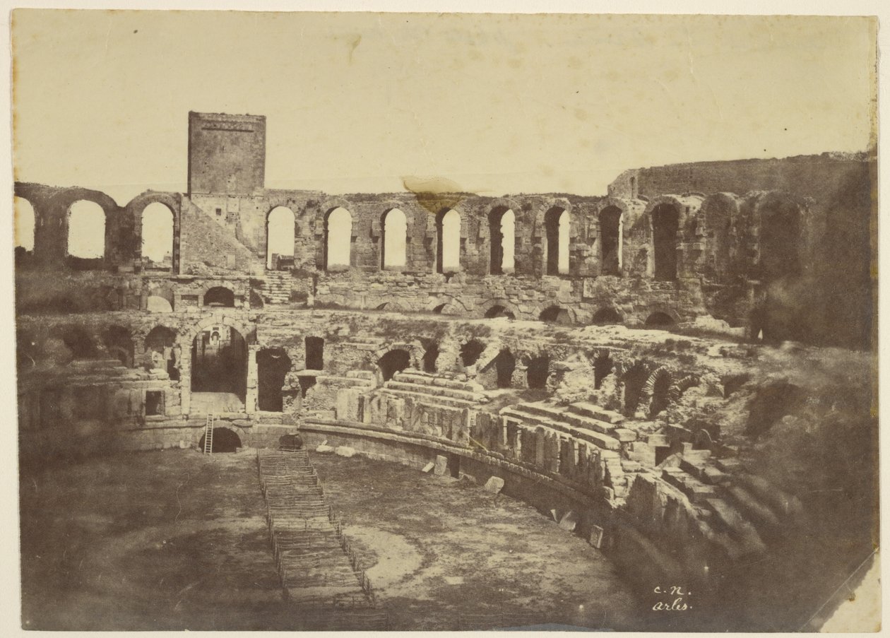 Arles, The Arena by Charles Nègre