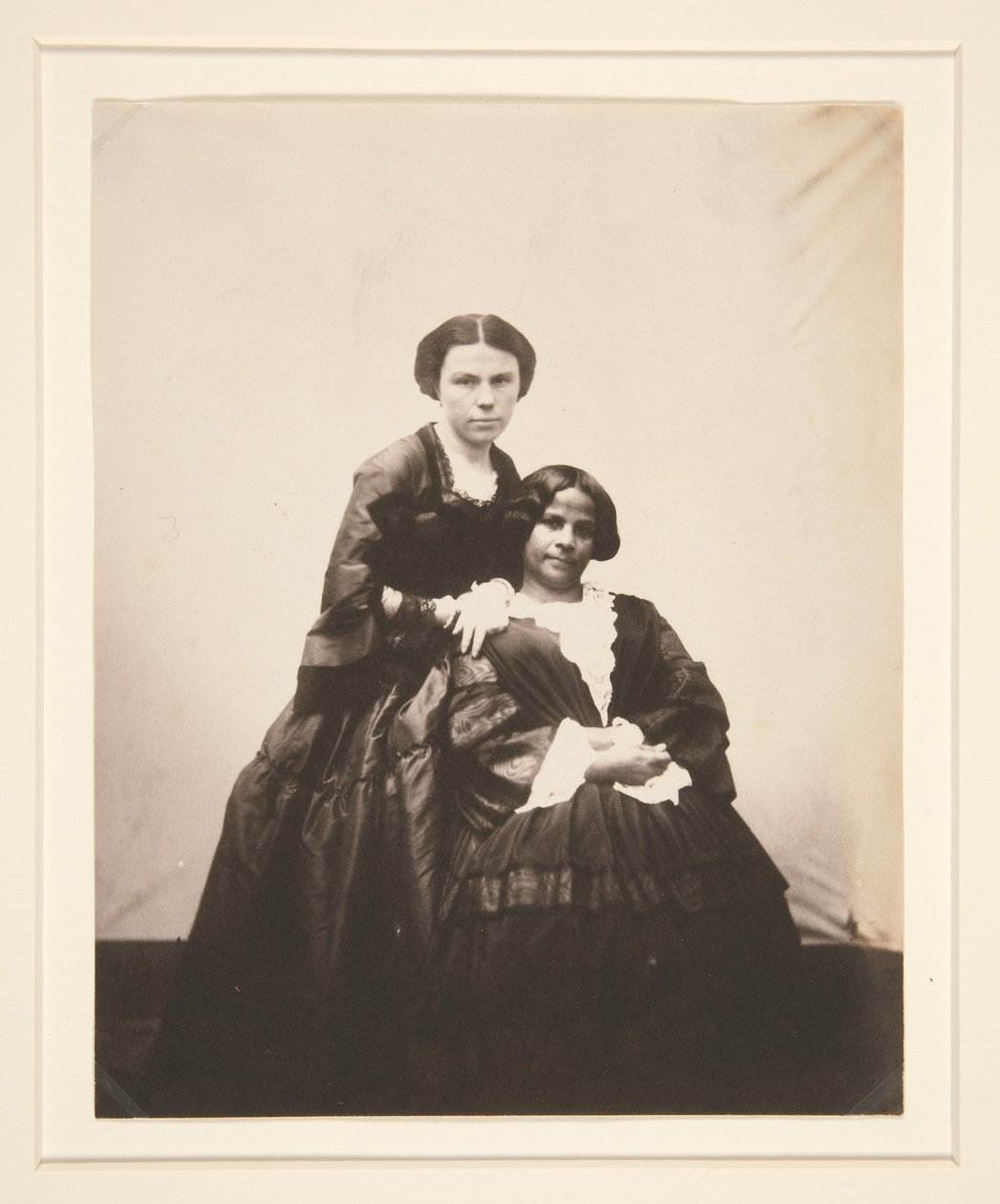 Portrait of Two Women by Charles Nègre