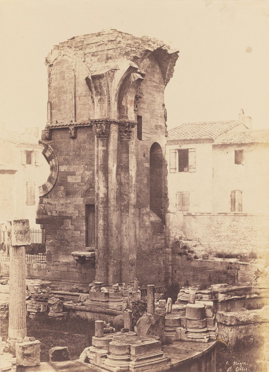 St. Gilles by Charles Nègre