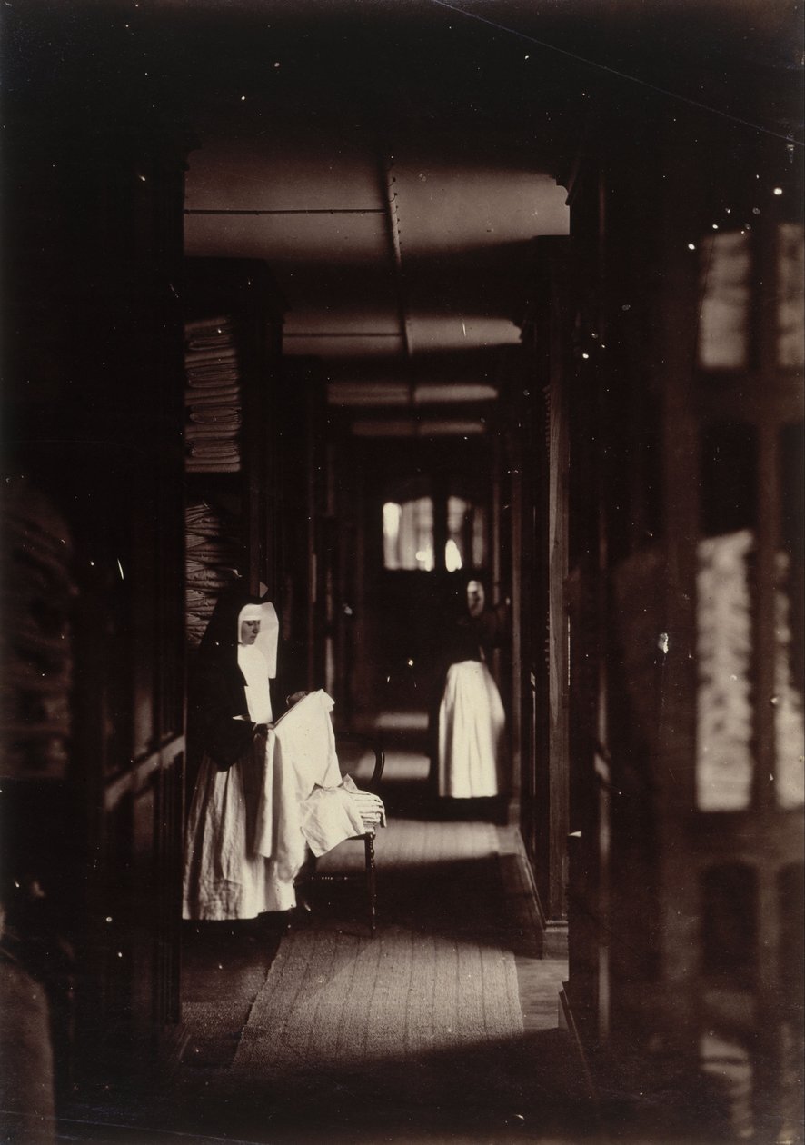 Imperial Asylum Vincennes, the Laundry by Charles Nègre