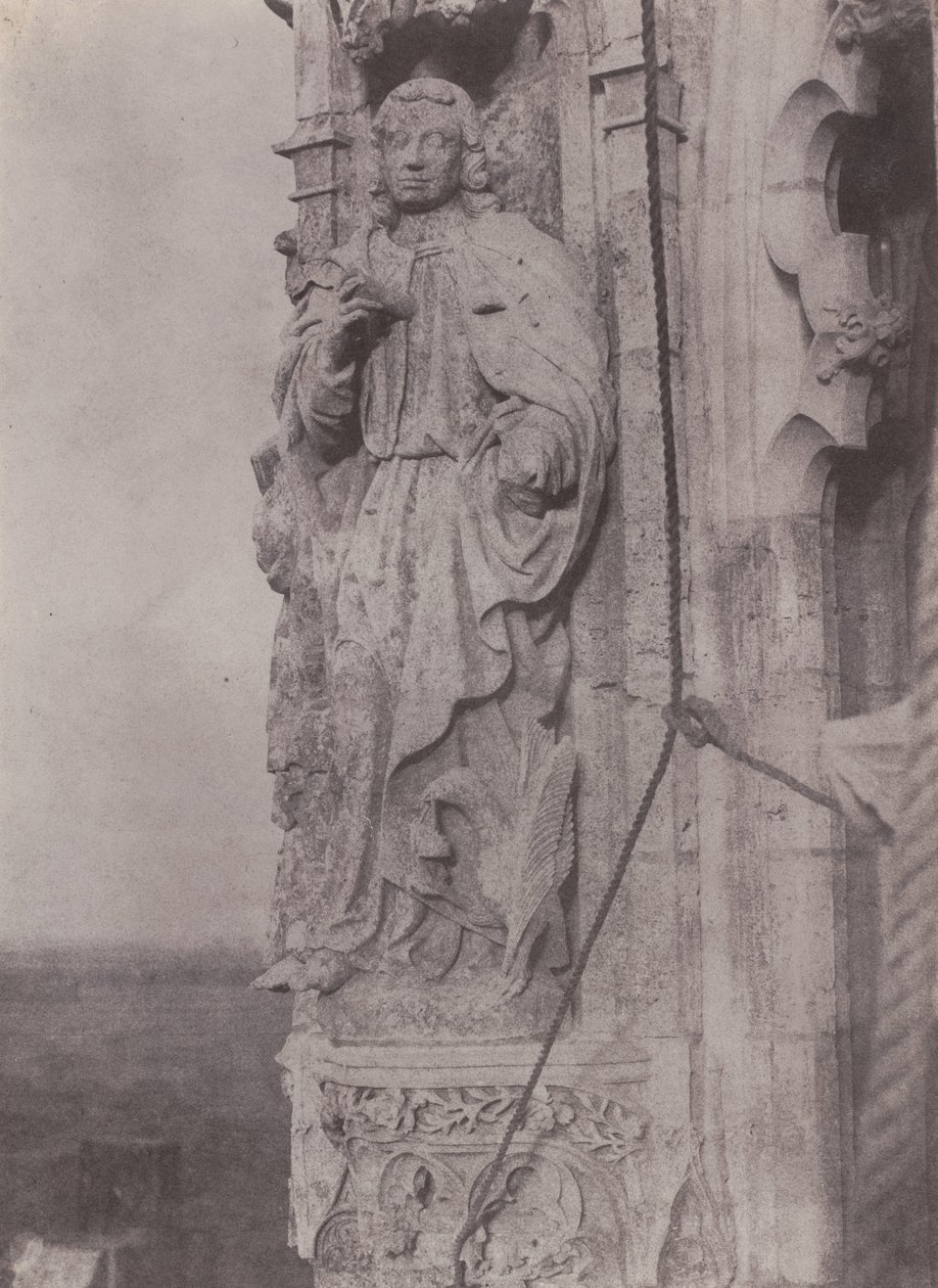 Saint John the Evangelist, Chartres Cathedral by Charles Nègre