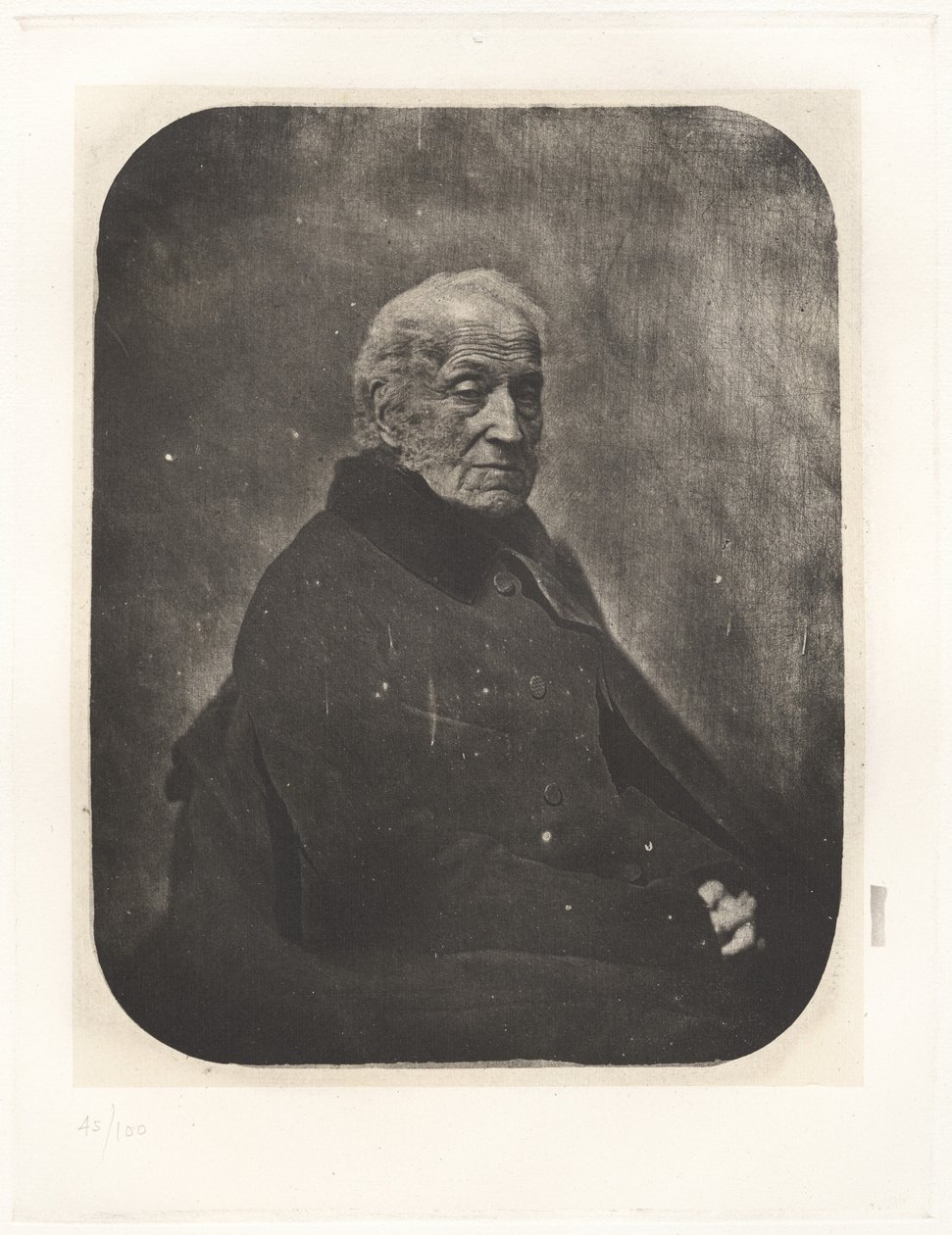 Portrait of Prince Adam Georges Czartorisky, by Nadar (Plate X) by Charles Nègre, Nadar, André Jammes