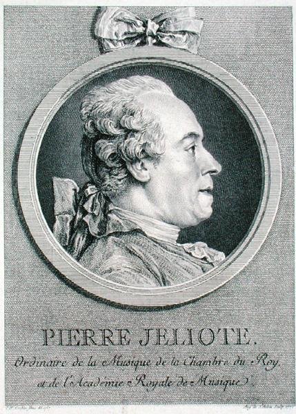 Pierre Jeliote engraved by Augustin de Saint-Aubin 1771 by Charles Nicolas II (after) Cochin