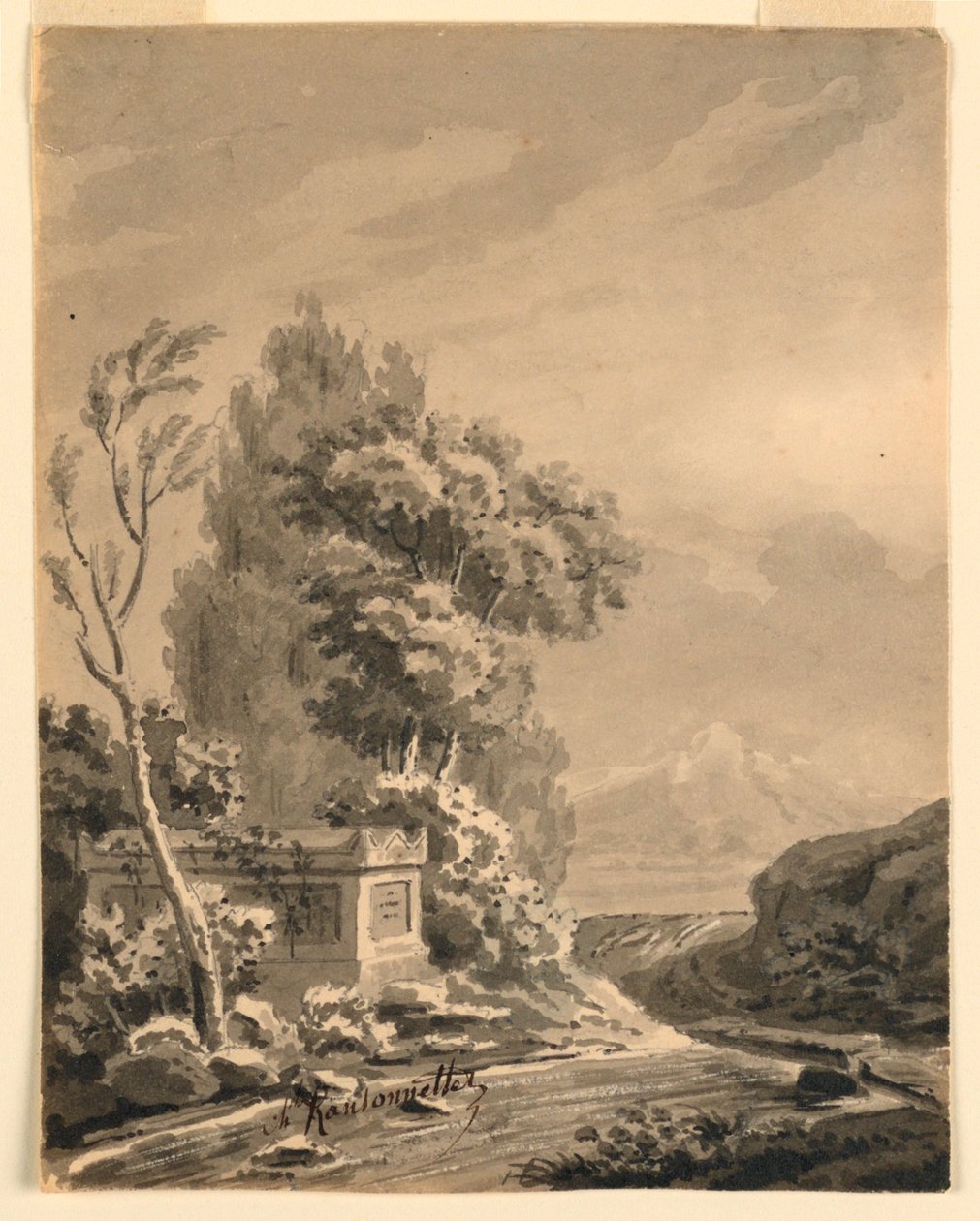 In Classical Land by Charles Nicolas Ransonnette