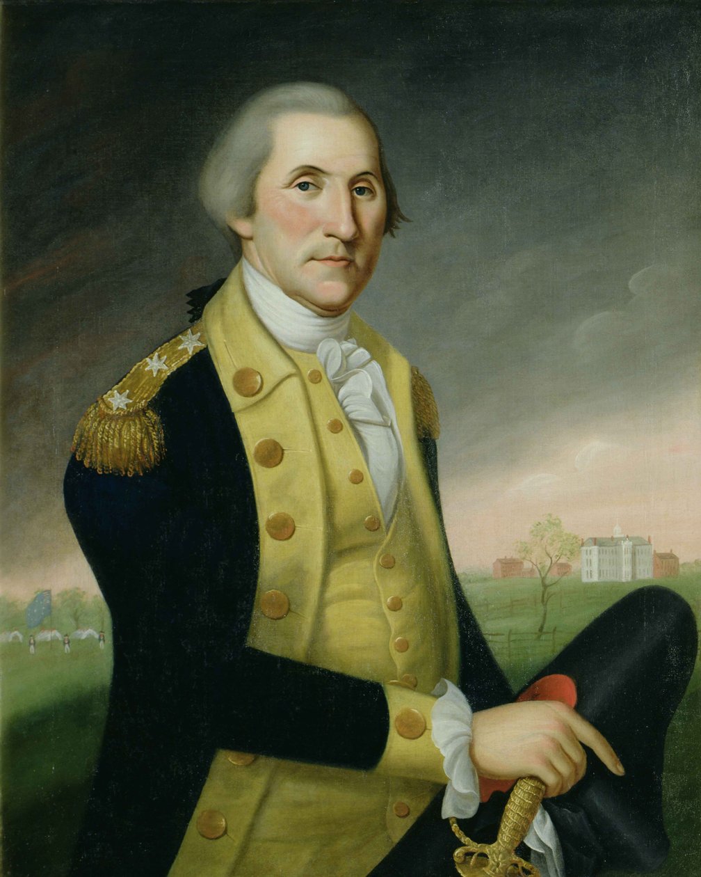 George Washington at Princeton by Charles P. & Peale Charles W. (1741 1827) Polk