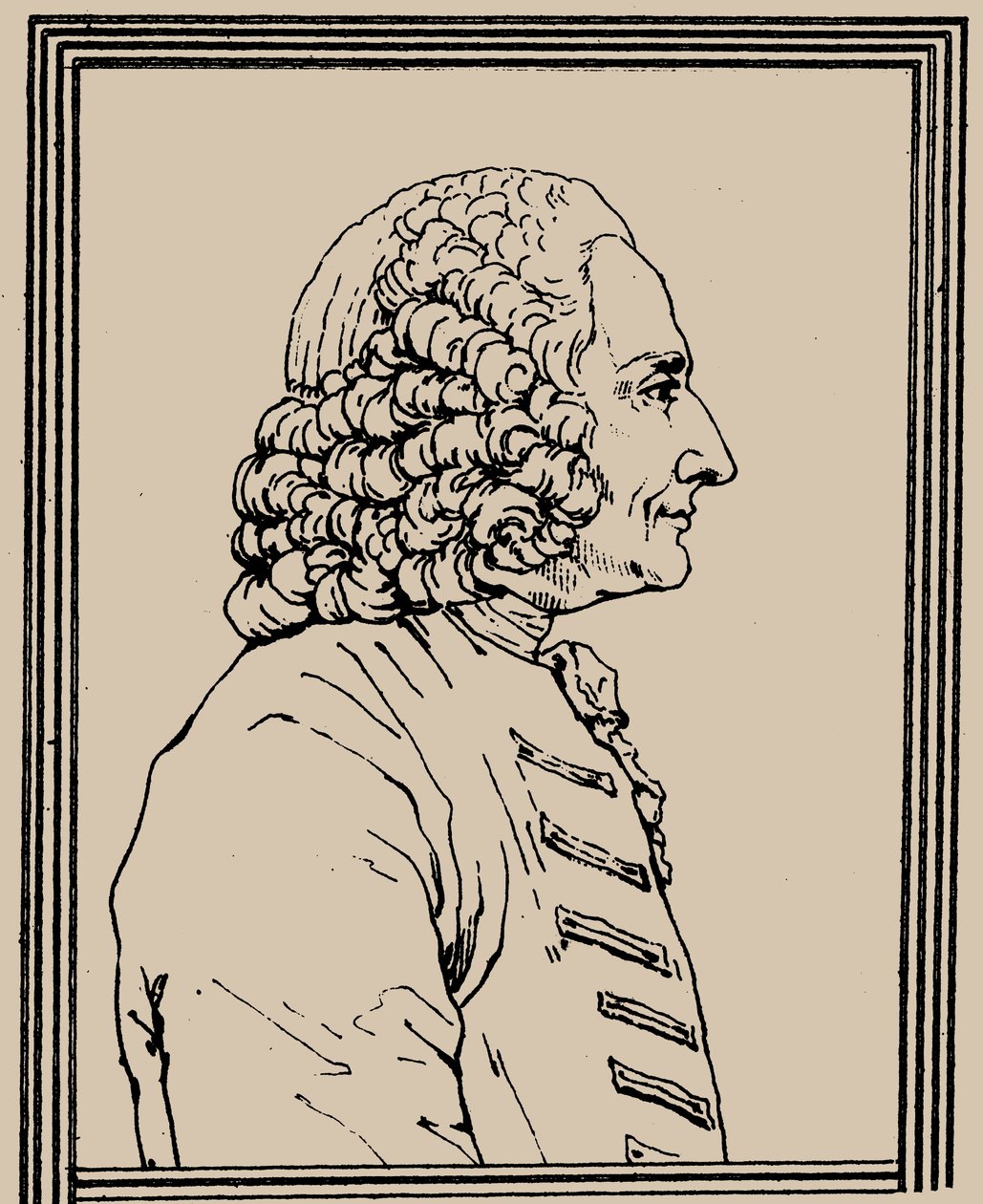 Portrait of the Composer Jean-Philippe Rameau by Charles Paul Landon