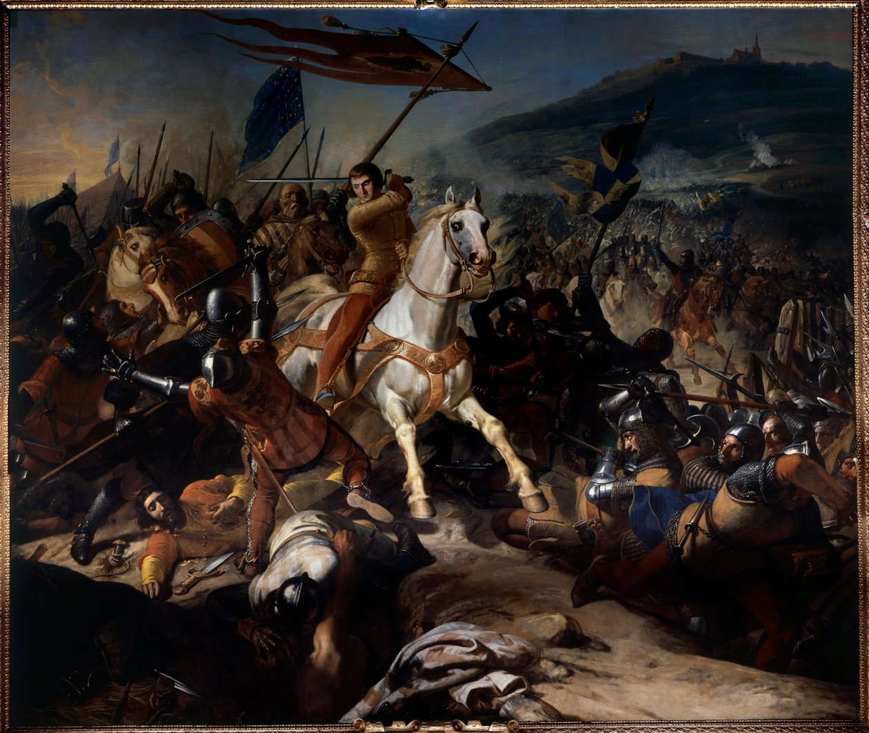 Flemish Wars: The Battle of Mons en Puelle on August 18 by Charles Philippe Lariviere