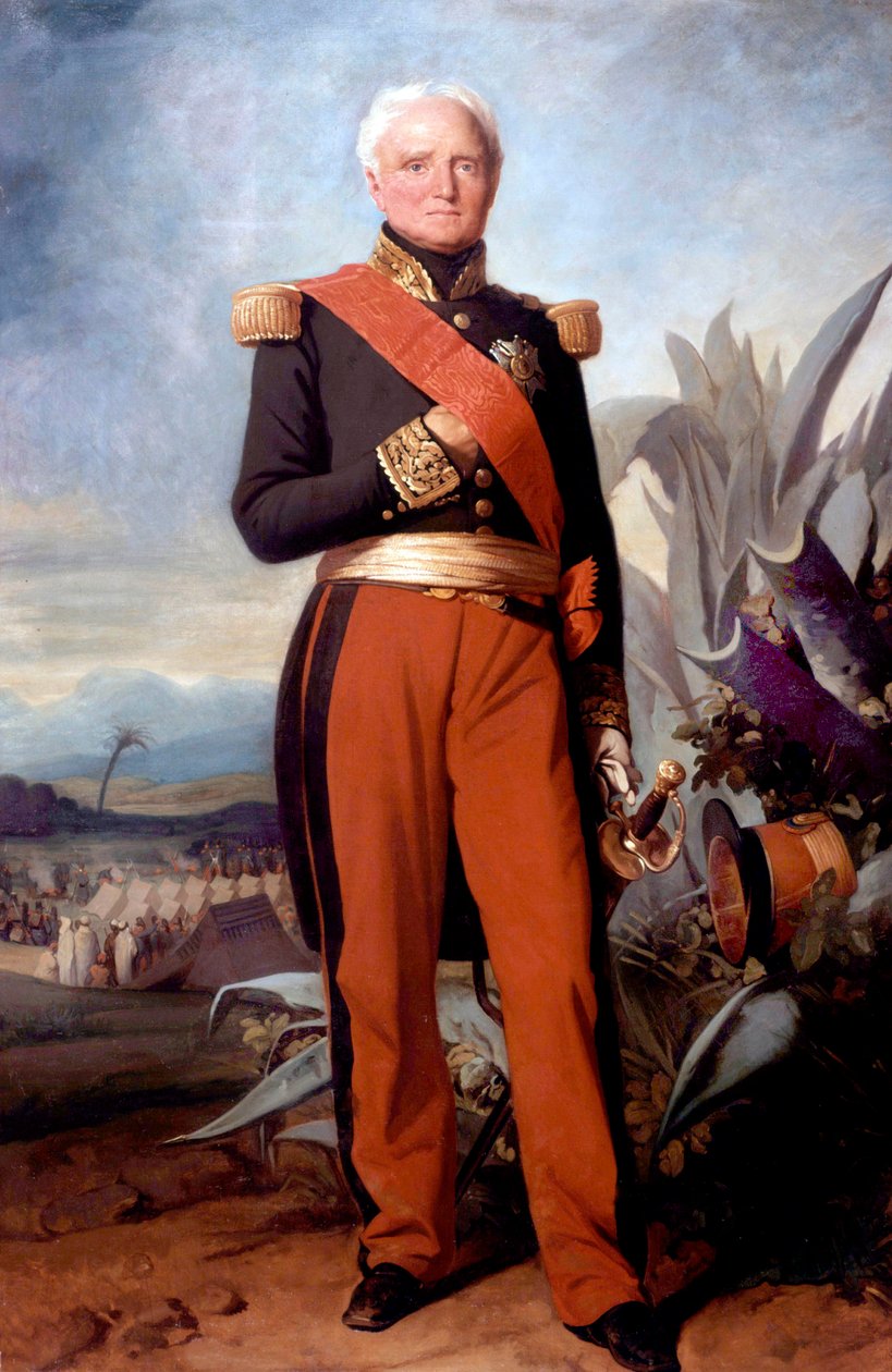 Thomas Robert Bugeaud de la Piconnerie, Marshall of France in 1843 by Charles Philippe Lariviere