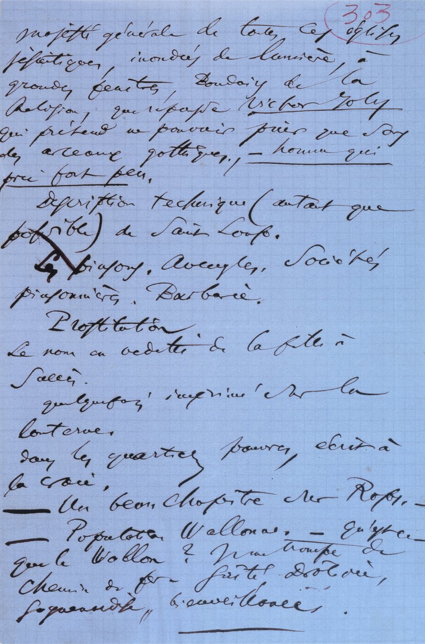 Page 303 of Baudelaire