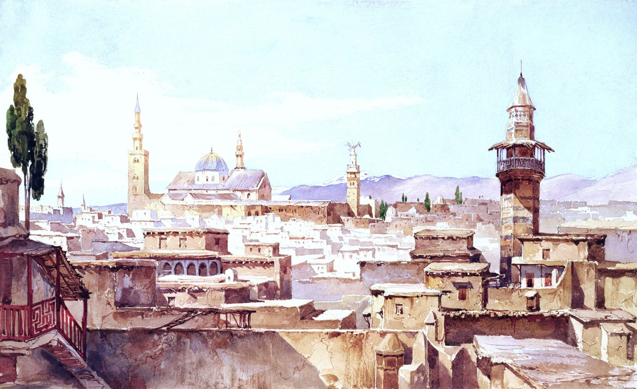 A View of Damascus by Charles Pierron