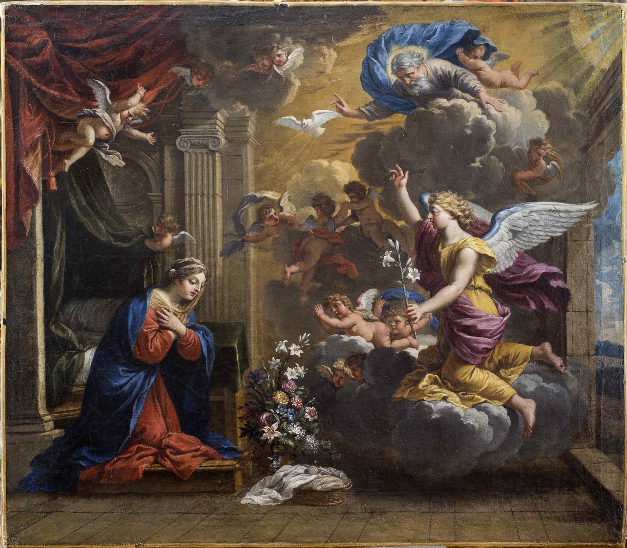 The Annunciation by Charles Poërson
