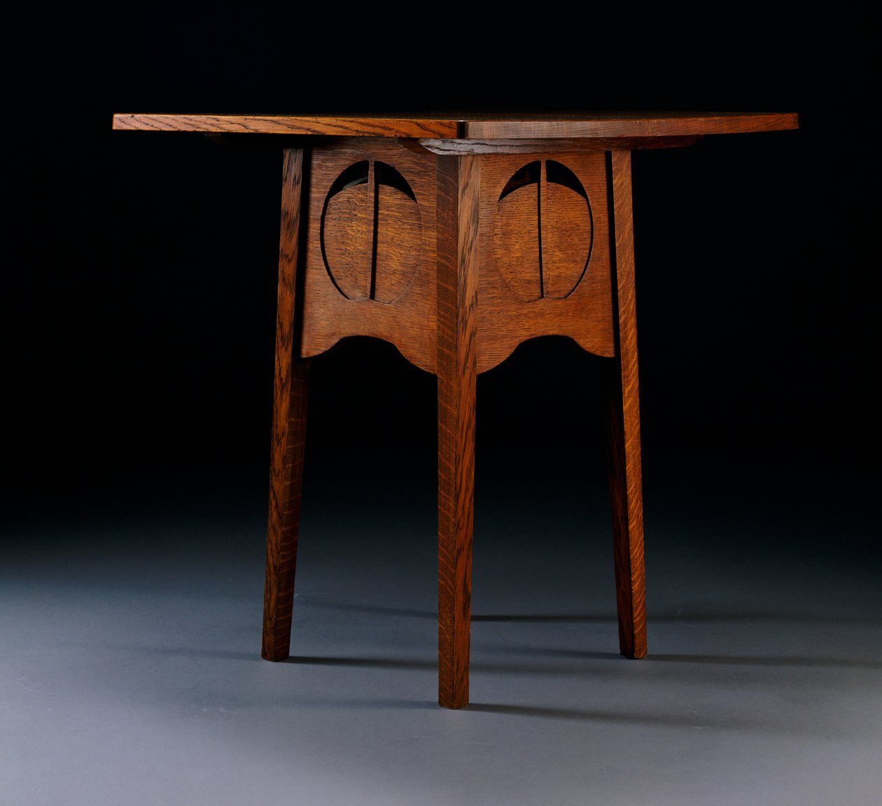 Card table designed for the Argyle Street Tea Rooms, Glasgow, 1888-89 by Charles Rennie Mackintosh