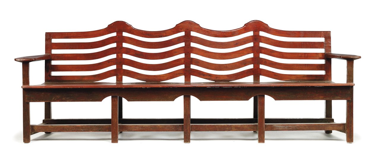 Garden Bench for Hill House, c.1912 by Charles Rennie Mackintosh