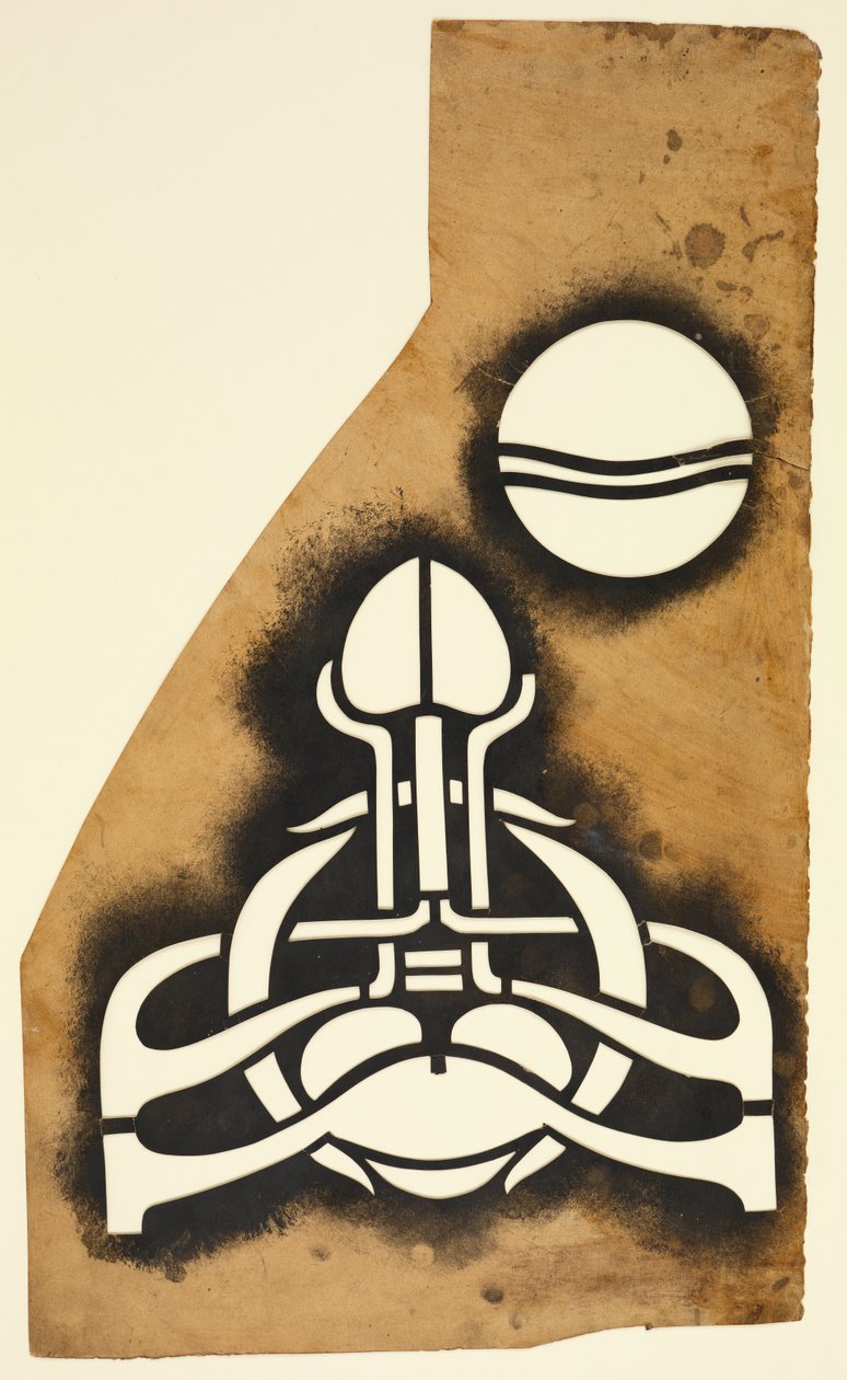 Stencil by Charles Rennie Mackintosh