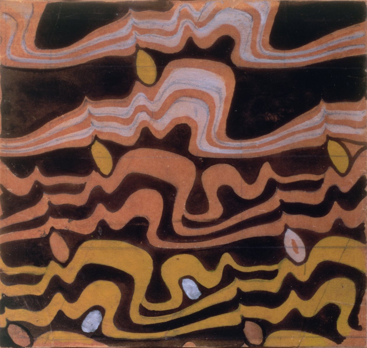 Textile design by Charles Rennie Mackintosh