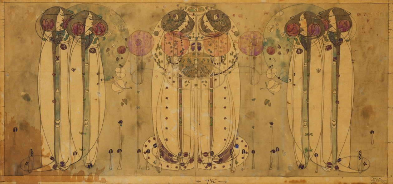 The Wassail, 1900 by Charles Rennie Mackintosh