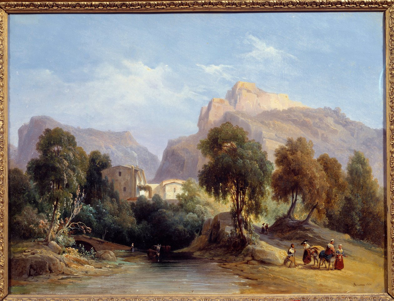 A stationery in the valley of Saint Pons by Charles Renoux