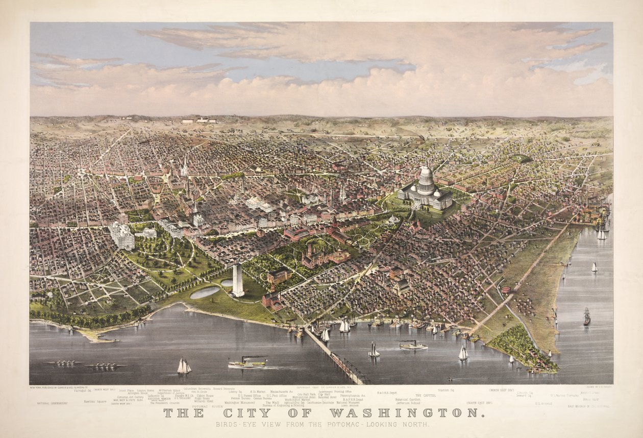 The City of Washington by Charles Richard Parsons