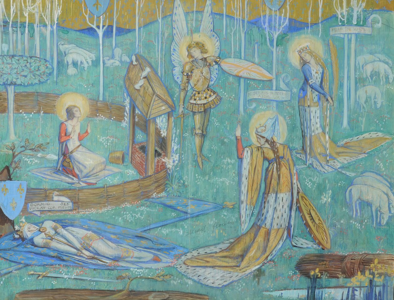 Saint Joan and Her Voices by Charles Ricketts