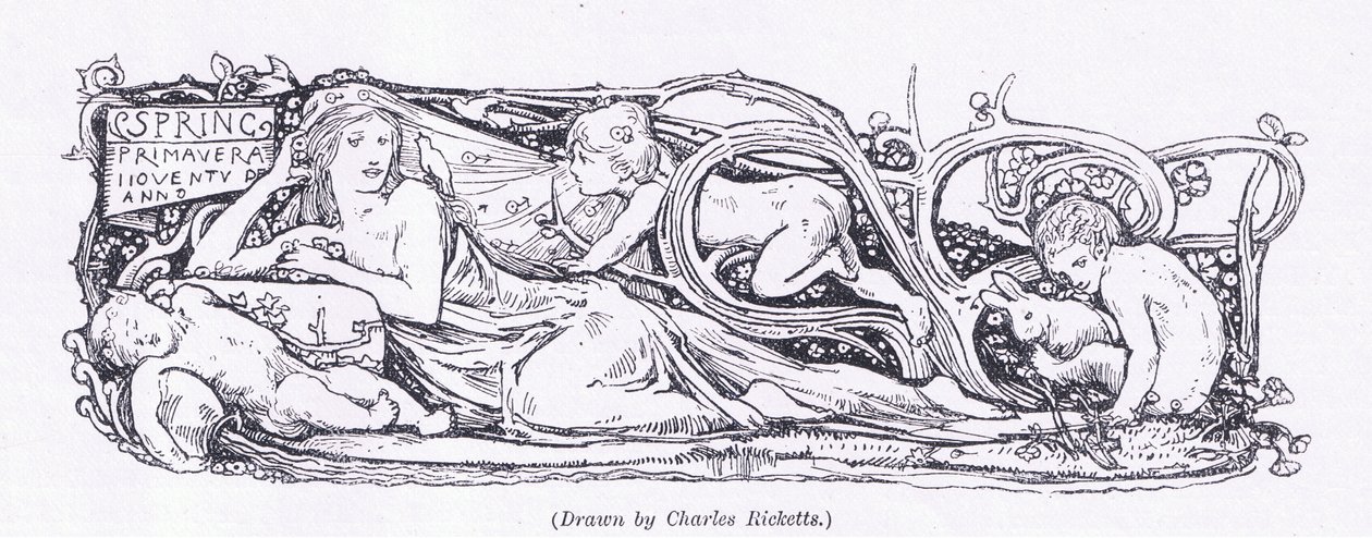 Spring, from The Magazine of Art 1893, Cassell and Company by Charles Ricketts
