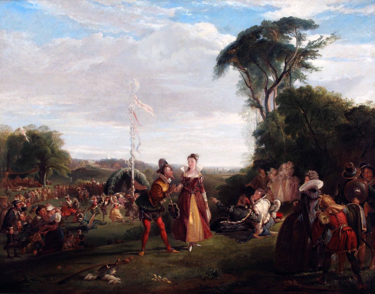 May Day in Queen Elizabeth