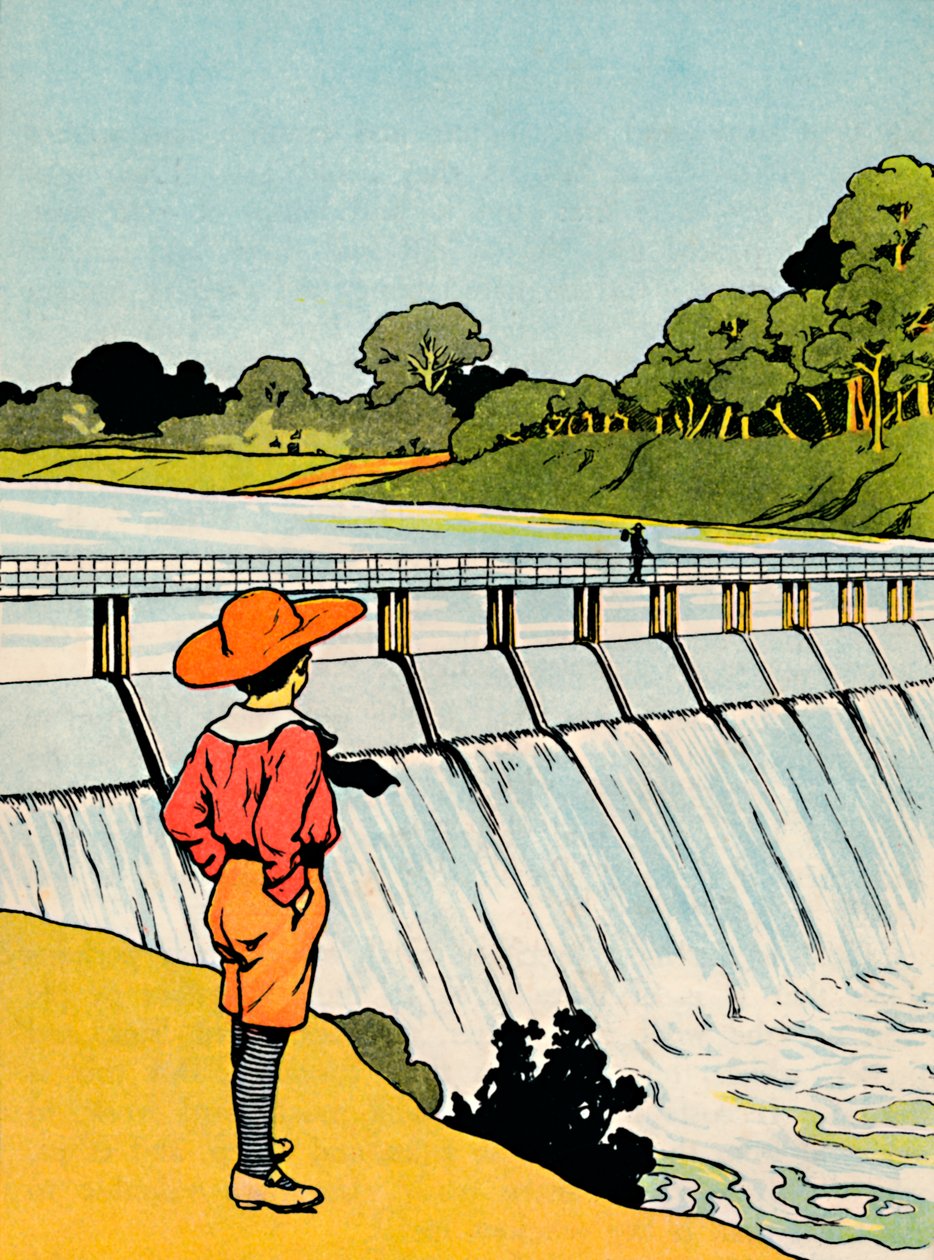The Dam, 1912 by Charles Robinson