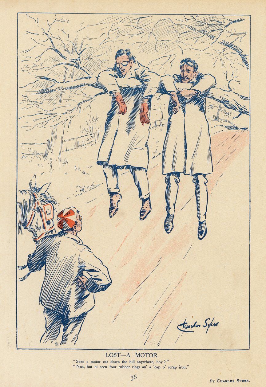 Lost – a Motor by Charles Robinson Sykes