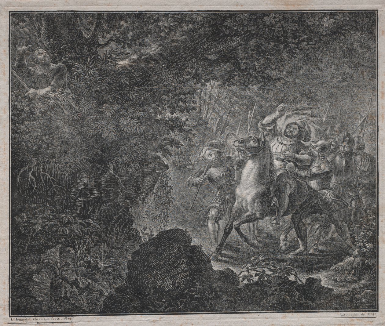 William Tell at Küssnacht by Charles Samuel Girardet