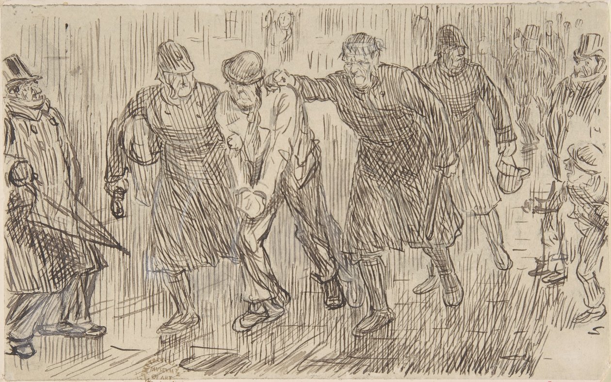 Happy Thought for Punch, December 16, 1876 by Charles Samuel Keene