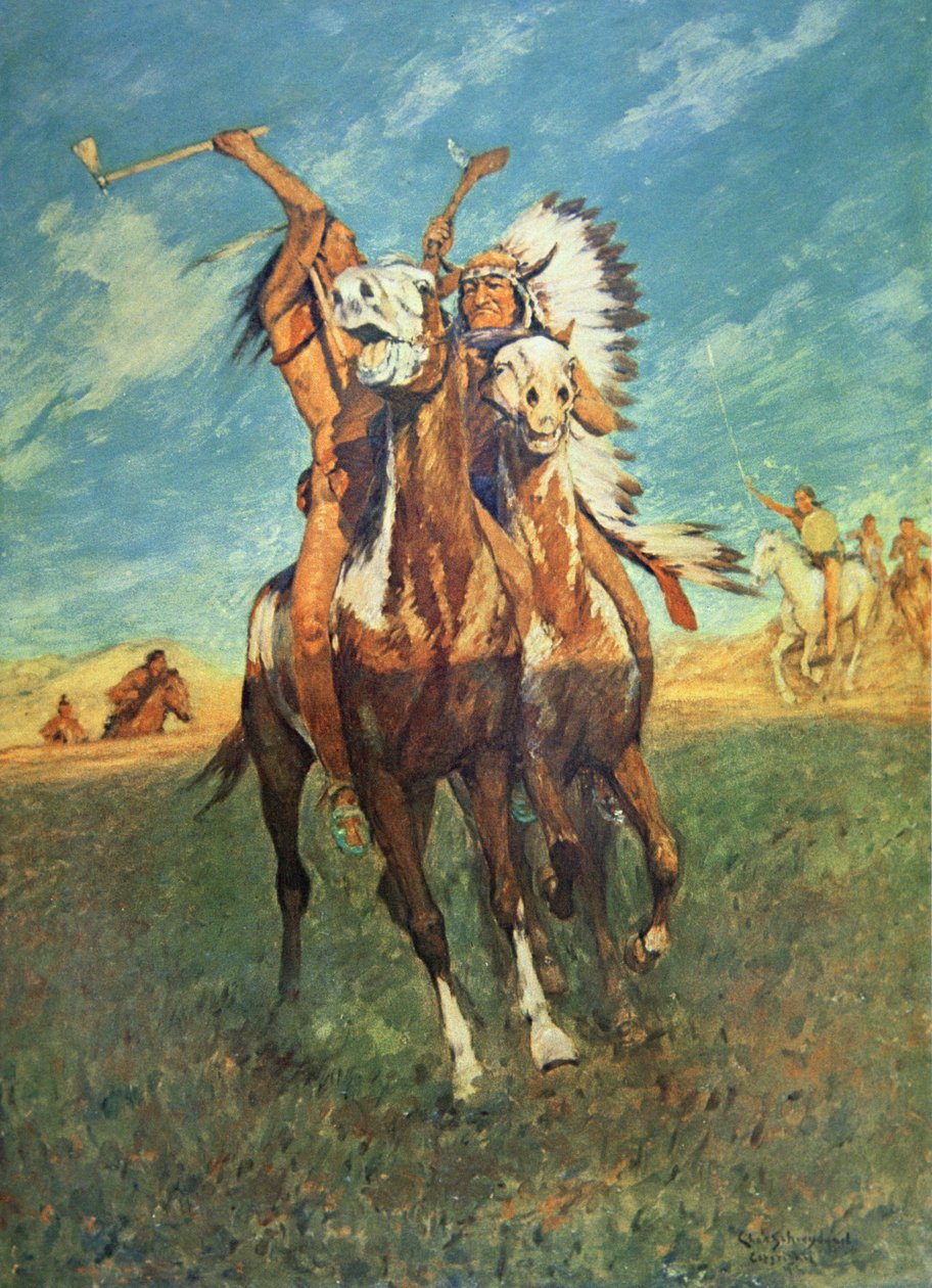 Fight to the Finish by Charles Schreyvogel