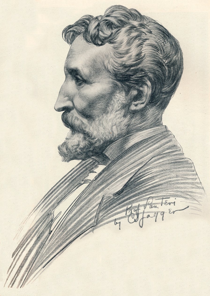 Édouard Lantéri, French-born British Sculptor and Medallist by Charles Sergeant Jagger