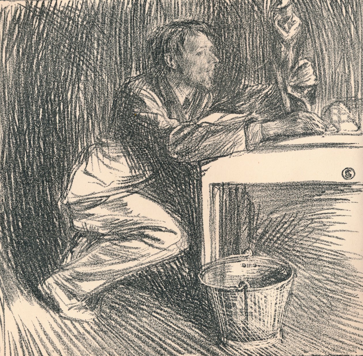 The Modeller, 1891 by Charles Shannon