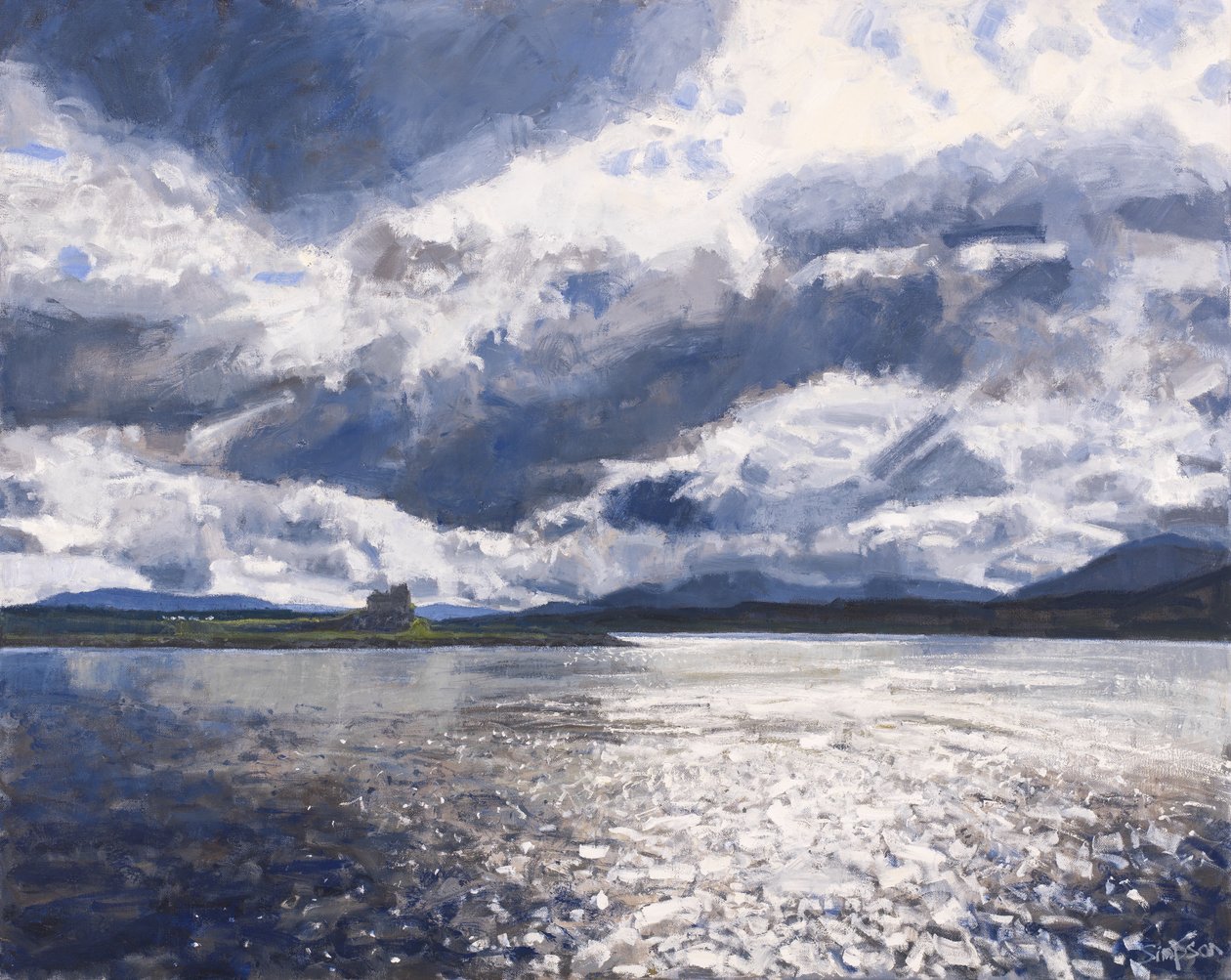 Passing Duart, 2017 by Charles Simpson
