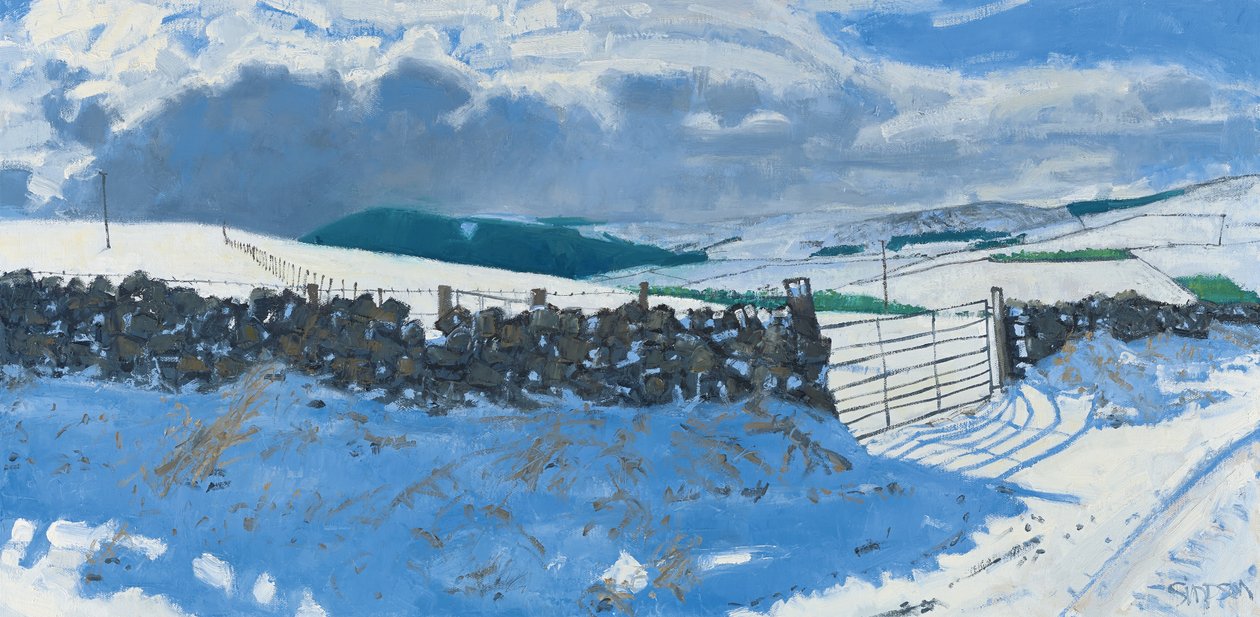 Snowscape, Early March, 2014 by Charles Simpson
