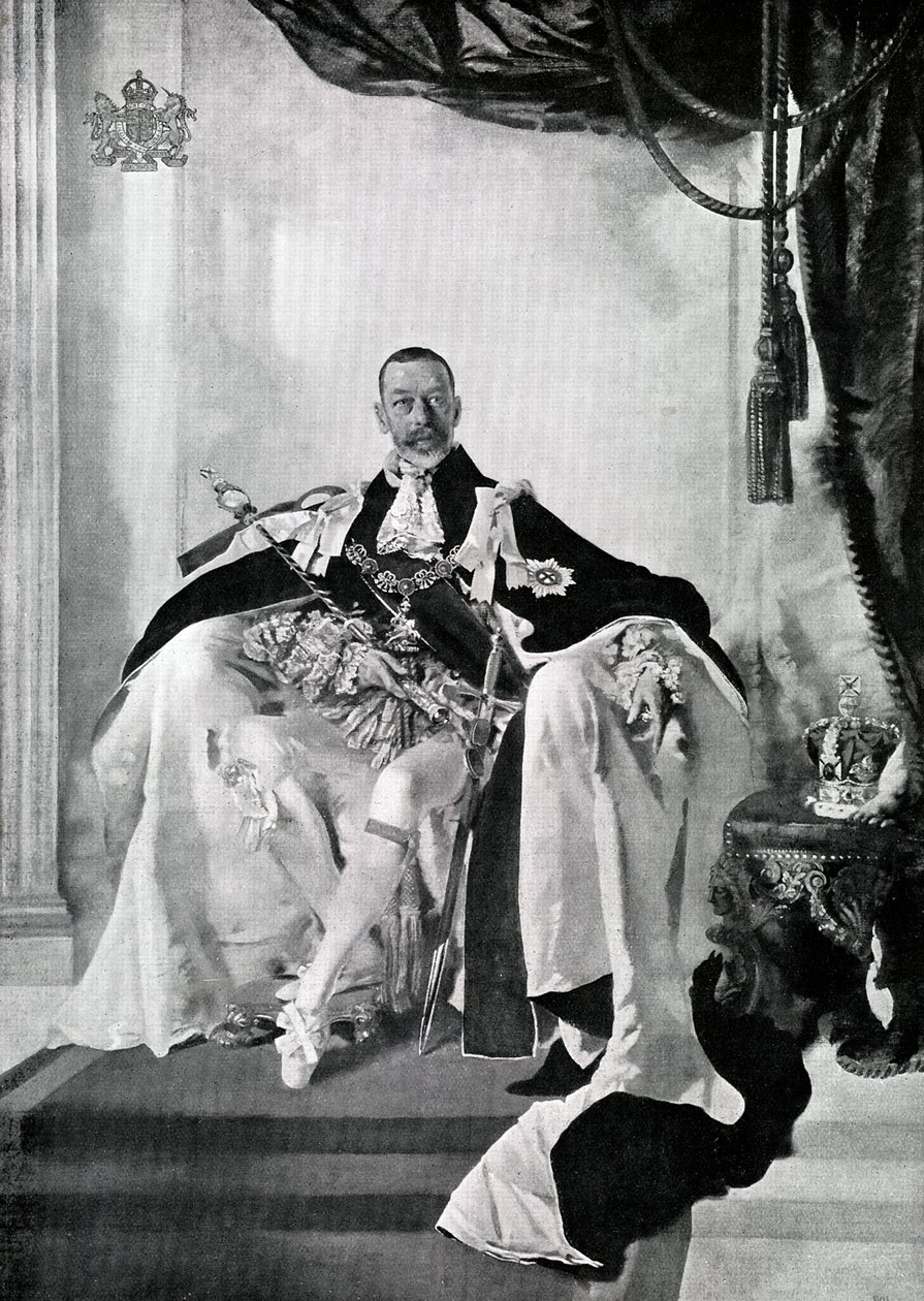 George V by Charles Sims